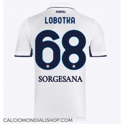 Maglie da calcio SSC Napoli Stanislav Lobotka #68 Seconda Maglia 2024-25 Manica Corta